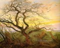 El árbol de los cuervos Paisaje romántico Caspar David Friedrich